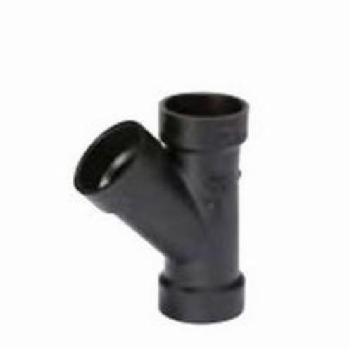 Streamline 02822 A600 DWV Wye, 1-1/2 in Nominal, Hub End Style, ABS, Domestic