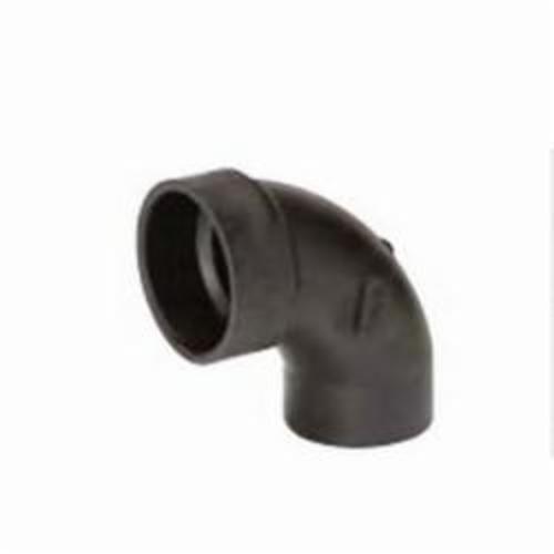 Streamline 02880 A302 DWV Street Elbow, 1-1/2 in Nominal, Spigot x Hub End Style, ABS, Domestic
