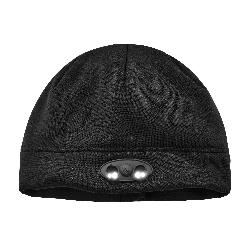 N-Ferno 16803 6804 Skull Cap Beanie Hat With LED Lights, Universal, Black, Fleece