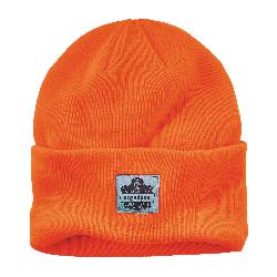 N-Ferno 16807 6806 Cuffed Rib Knit Beanie Hat, Universal, Orange, Acrylic