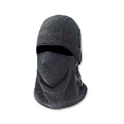 N-Ferno 16827 2-Piece Balaclava Face Mask, Black, Neoprene/Polyester Fleece, Hook and Loop Closure