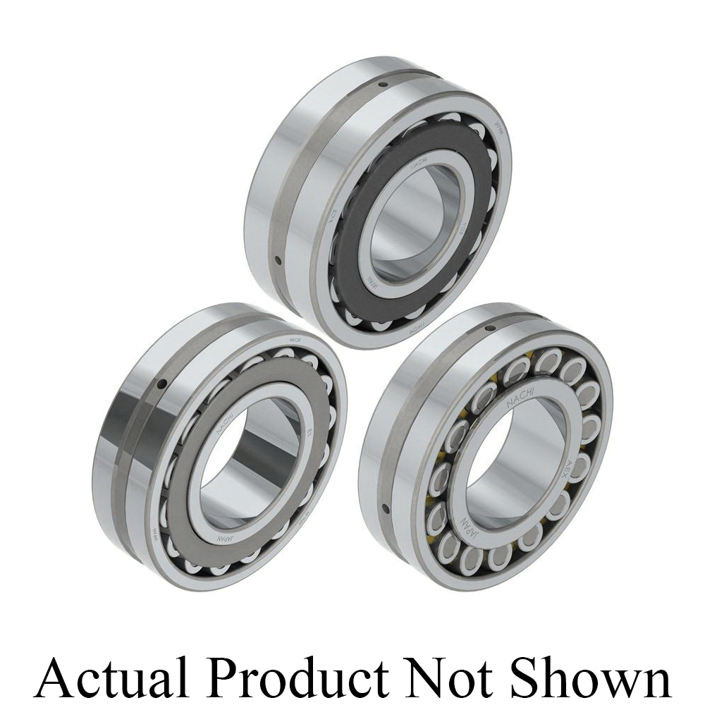 NACHI 21310EXQW33C3 Spherical Roller Bearing With Cylindrical Bore, 50 mm Dia Bore, 110 mm OD, 2 Rows, 27 mm W, 178000 N Dynamic/151000 N Static Load