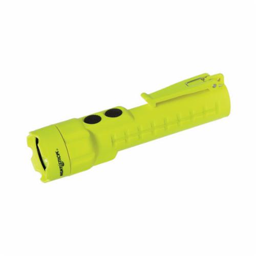 NightStick XPP-5422G Intrinsically Safe Permissible Dual-Light Flashlight, LED Bulb, Polymer Housing, 120 Lumens (Flashlight)/120 Lumens (Floodlight)/240 Lumens (Dual Light)