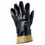 NitraSafe 216148 28-359 Heavy Duty Cut Resistant Gloves, SZ 8, Foam Nitrile Coating, Jersey/Kevlar, Nitragold Safety Cuff, Resists: Abrasion and Cut, ANSI Cut-Resistance Level: A3, ANSI Puncture-Resistance Level: 3, Ambidextrous Hand
