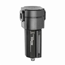 Norgren by Dixon F74G-6M-MB Excelon General Purpose Standard Compressed Air Filter With 1/4 Turn Manual Drain, 3/4 in PTF Port, 250 psig Pressure Range, 140 scfm Flow Rate, 40 micron, -30 to 175 deg F, Zinc Bowl