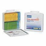 North by Honeywell 019732-0019L Unitized First Aid Kit, Wall Mount, 36 Components, Steel Case, 9-1/2 in H x 14 in W x 2-5/8 in D