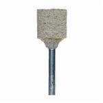 Norton 61463622649 Cotton Fiber Mounted Point, W185 Cylindrical Point, 1/2 in Dia x 1/2 in L Head, 1/8 in Dia Shank