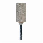 Norton 61463622651 Cotton Fiber Mounted Point, W187 Cylindrical Point, 1/2 in Dia x 1 in L Head, 1/8 in Dia Shank