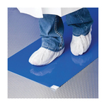 NoTrax 080S1836BU Clean-Step 080 Cleanroom Tacky Mat, 36 in L x 18 in W, Blue, Vinyl, 30 Sheets per Mat