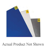 NoTrax 080S1836GY Clean-Step 080 Cleanroom Tacky Mat, 36 in L x 18 in W, Gray, Vinyl, 30 Sheets per Mat