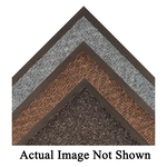 NoTrax 105C0036BR Chevron 105 Rectangular Entrance Mat, Custom L x 3 ft W x 5/16 in THK, Brown, Needle Punched Surface Pattern, Dry Surface, Beveled Edge, Resists: Abrasion, Crush, Soil and Wear, Indoor