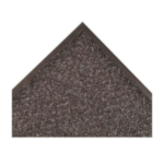 NoTrax 105C0036CH Chevron 105 Rectangular Entrance Mat, Custom L x 3 ft W x 5/16 in THK, Charcoal, Needle Punched Surface Pattern, Dry Surface, Beveled Edge, Resists: Abrasion, Crush, Soil and Wear, Indoor