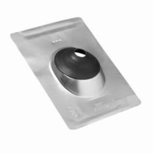 Oatey All-Flash No-Calk 11871 Roof Flashing, Aluminum, 1-1/2 to 3 in Pipe, 11 in W x 14-1/2 in L Base