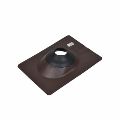 Oatey Color-Flash All-Flash No-Calk 11875 Roof Flashing, Steel, 3 to 4 in Pipe, 12 in W x 15-1/2 in L Base