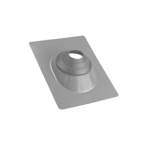 Oatey Color-Flash All-Flash No-Calk 11878 Roof Flashing, Steel, 3 to 4 in Pipe, 12 in W x 15-1/2 in L Base