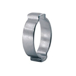 Oetiker 10100019 Double Ear Hose Clamp, 0.492 to 0.591 in Nominal, 0.0393 in THK, Steel, Import