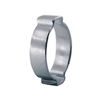 Oetiker 10100043 2-Ear Clamp, 32 to 37 mm Nominal, 1.339 in Closed Dia x 1.457 in Open Dia, Steel, Import