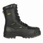 Oliver by Honeywell 45675C-BLK-060 Work Boots With XRD Metatarsal Guard, Men's, SZ 6, 8 in H, Composite Toe, Leather Upper, Thermoplastic Polyurethane Outsole, Resists: Heat, Slip and Water, Specifications Met: ASTM F2413-11 M I/75 C/75 Mt/75 EH