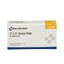 Pac-Kit 3-002 Sterile Gauze Pad, 2 x 2 in, Gauze