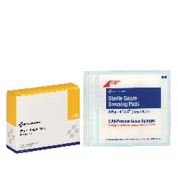 Pac-Kit 3-300 Sterile Gauze Pad, 4 x 4 in, Gauze