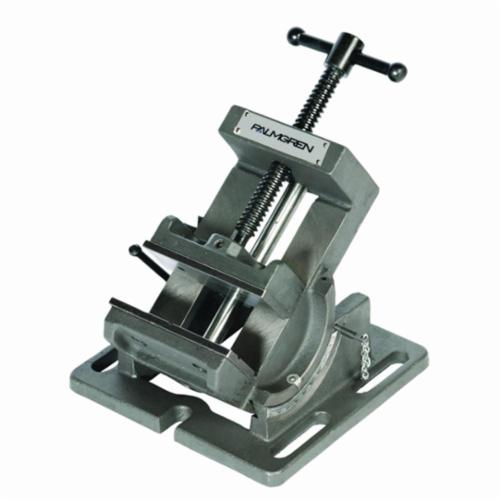PALMGREN 9611351 Cradle Angle Vise, 7-3/8 in L x 4-1/2 in H, 4 in Jaw, Cast Iron