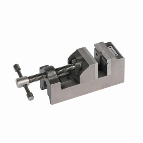 PALMGREN 9612152 Horizontal Industry Standard Traditional Drill Press Vise, 5-1/8 in L x 1-13/16 in H, 1-1/2 in Jaw Opening, Fine Grain Cast Iron