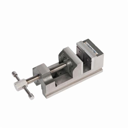 PALMGREN 9612301 Horizontal Industry Standard Traditional Drill Press Vise, 12 in L x 3 in H, 3 in Jaw Opening, Fine Grain Cast Iron