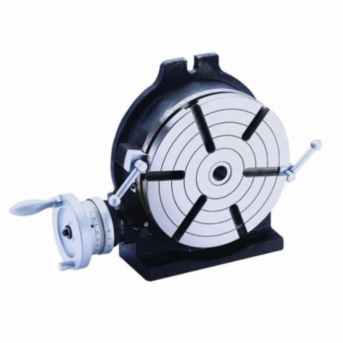 PALMGREN 9634116 Horizontal/Vertical Rotary Heavy Duty Indexing Table, For Use With All Drill Presses, 7-7/8 in L x 6-5/16 in W x 3.15 in H