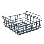 Pelican 150-250-WB Large Dry Rack Basket, 4 in H x 16.66 in W, Metal, Gray