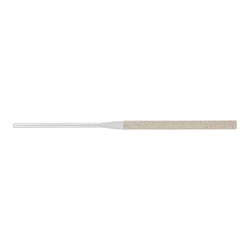 PFERD 04015 Round Edge Needle File, 5-1/2 in L, Diamond Grit Cut