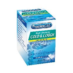 PhysiciansCare 90033 NO PSE Cold Plus Tablet, 250 Count, Box Package, Formula: 325 mg Acetaminophen/15 mg Dextromethorphan Hydro Bromide/200 mg Guaifenesin/5 mg Phenylephrine HCL