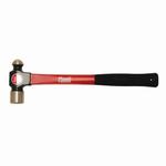 Plumb 11426 Ball Pein Hammer, 12-3/4 in OAL, 16 oz Forged Steel Head, Fiberglass Handle