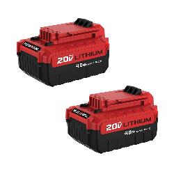 Porter-Cable 20V MAX* MATRIX PCC685LP Rechargeable, 4 Ah Lithium-Ion Battery, 20 VDC Charge, For Use With All Porter-Cable 20 V MAX* Power Tools