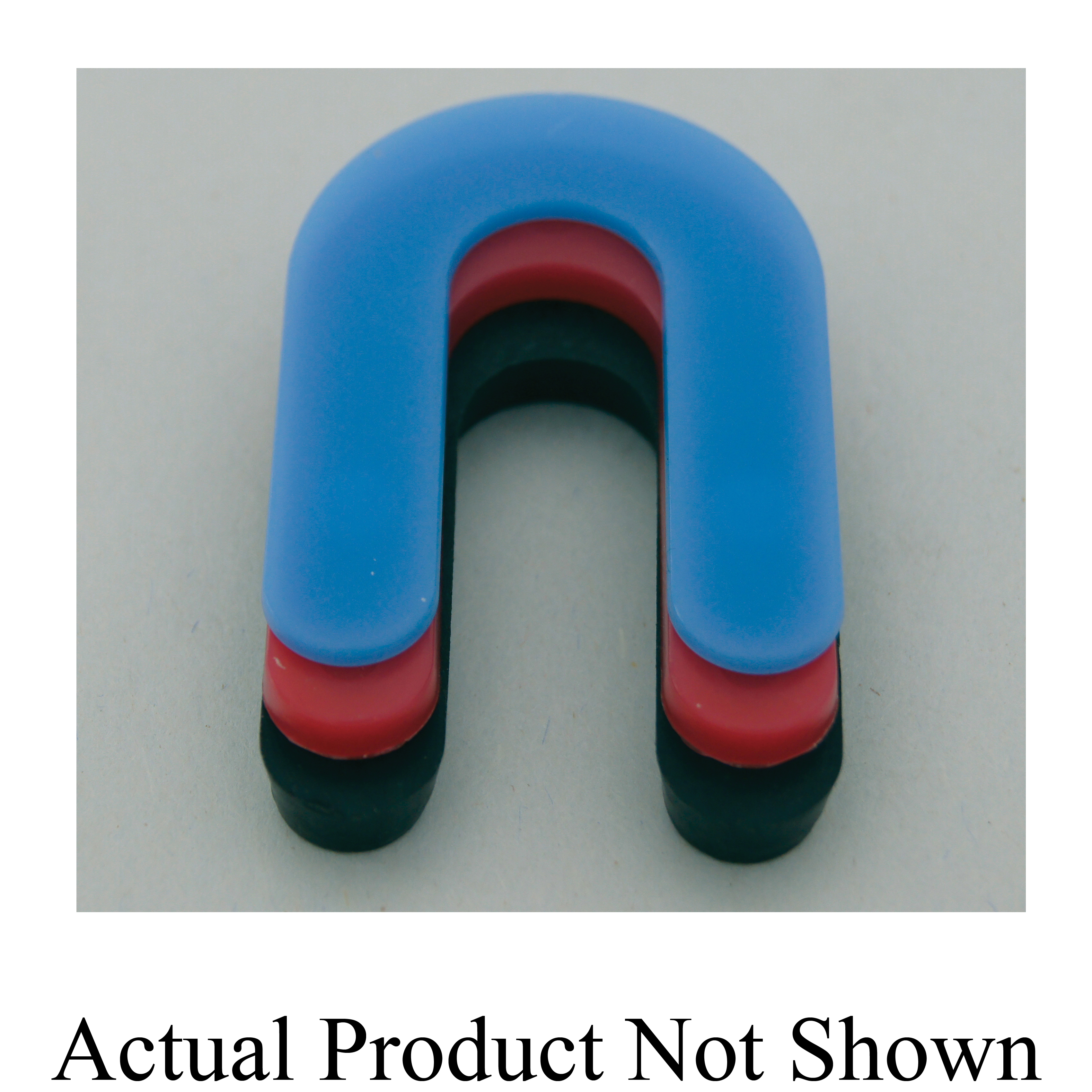 Precision Brand 06005 10 Series High Impact Slotted Horseshoe Construction Shim, 2 in L x 1-1/2 in W, 1000 Pieces, Plastic, Blue