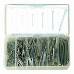 Precision Brand 12905 Cotter Pin Assortment, 600 Pieces, Low Carbon Steel, Plated