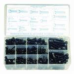 Precision Brand 12970 Socket Head Cap Screw Assortment, Steel, 190 Pieces