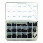 Precision Brand 12980 Socket Head Cap Screw Assortment, Steel, 255 Pieces