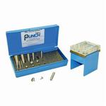 Precision Brand TruPunch 40199 Punch and Die Set With Stand, 17 Pieces
