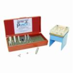 Precision Brand "Metric 10" TruPunch 40399 Punch and Die Set With Stand, 19 Pieces