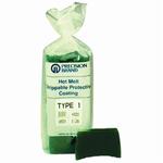 Precision Brand 43020 Type 1 Strippable Protective Coating, 5 lb Bag, Hot Melt Form, Green
