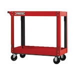 Proto J441000-RD 440SS Basic Utility Cart, 600 lb Load, 37-1/2 in L x 38-1/2 in H, Red