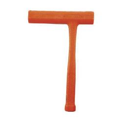 Proto Compo-Cast J57-544 Dead Blow Hammer, 12-7/8 in OAL, 1-17/32 in Piston Soft Face, 29 oz Urethane Composition Head, Steel/Urethane Handle