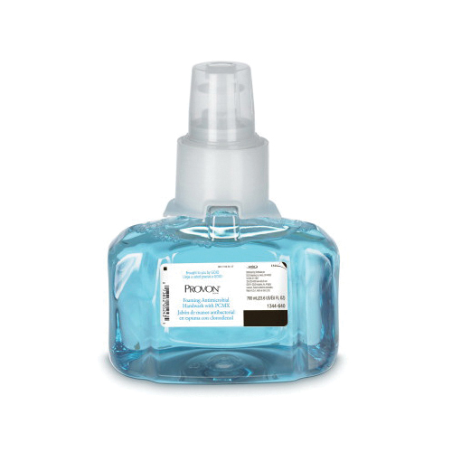 PROVON 1344-03 Antimicrobial Handwash With PCMX, 700 mL, Dispenser Refill, Foam, Fruity, Light Blue