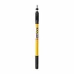 Purdy POWER LOCK 140855624 Professional Grade Extension Pole, For Use With Quick Connect System or any Acme Threaded Frames, 2 to 4 ft L, Aluminum/Fiberglass, Black/Yellow