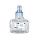 PURELL 1303-03 Advanced Hand Sanitizer, 700 mL Nominal, Dispenser Refill Package, Gel Form, Alcohol Odor/Scent, Clear