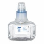 PURELL 1305-03 LTX-7 Hand Sanitizer, 700 mL Nominal, Dispenser Refill Package, Foam Form, Fruity/Odorless Odor/Scent, Clear/Yellow