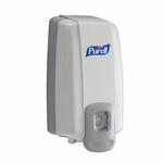 PURELL 2120-06 NXT SPACE SAVER Push Style Dispenser, Gloss, 1000 mL Capacity, Wall Mount, Plastic