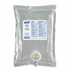 PURELL 2156-08 NXT Hand Sanitizer, 1000 mL Nominal, Dispenser Refill Package, Gel Form, Fruity/Odorless Odor/Scent, Clear/Light Blue