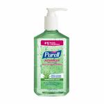 PURELL 3639-12 Hand Sanitizer, 12 fl-oz Nominal, Bottle Package, Gel Form, Alcohol/Odorless Odor/Scent, Clear/Light Green