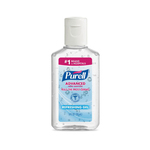 PURELL 3901-2C-250 Advanced Hand Sanitizer, 1 fl-oz Nominal, Flip Top Bottle Package, Gel Form, Fruity Odor/Scent, Clear